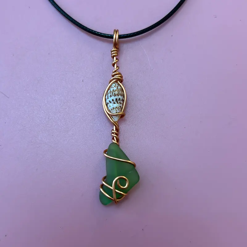 Live Custom Made Pendants, Uniquely wrapped, (Choose Crystals on LIVE ONLY), cord necklace included, copper
