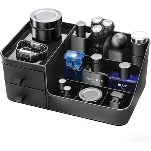 Cologne Organizer for Men,Dresser Organizer, Mens Organizers,Perfume Organizers, Cologne Stand, Organizador de Perfumes,Shelf for Bathroom Counter,Bathroom Countertop Storage,Easter Gifts for Men