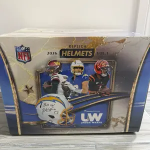(1) PICK YOUR TEAM FANATICS UNDERWRAPS REPLICA VOL 1 AUTOGRAPHED FULL SIZE HELMETS