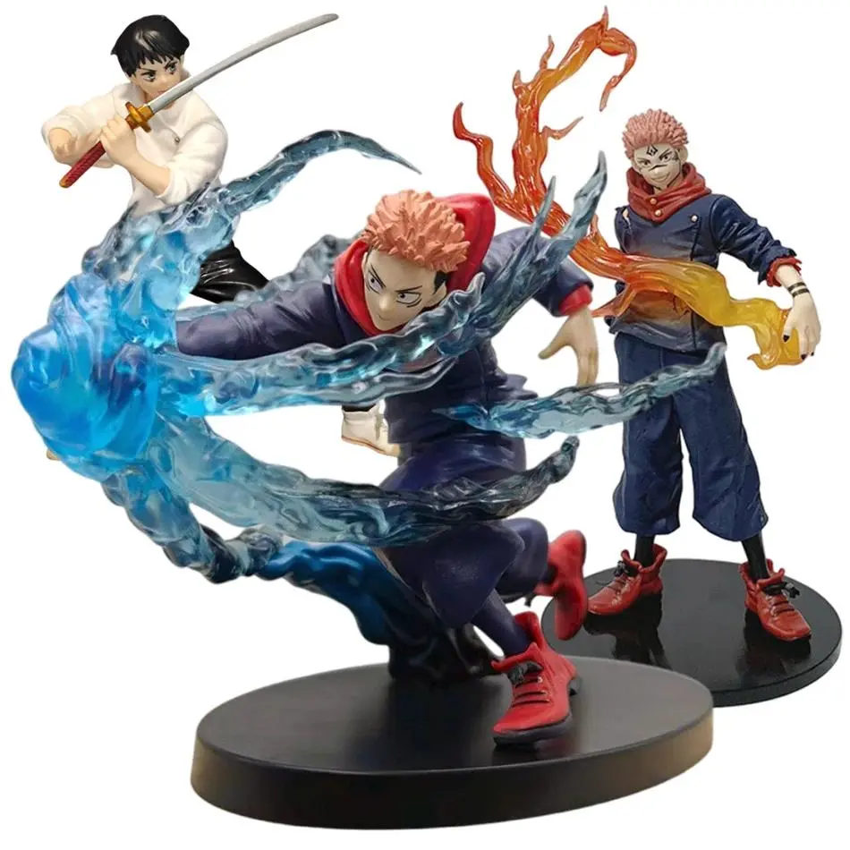 Jujutsu Kaisen Anime PVC Figure, 16-21cm Okkotsu Yuta/Itadori Yuji/Ryomen Sukuna Peripheral, Collectible Toy for Fans 12 Years Above, House Decoration Gift