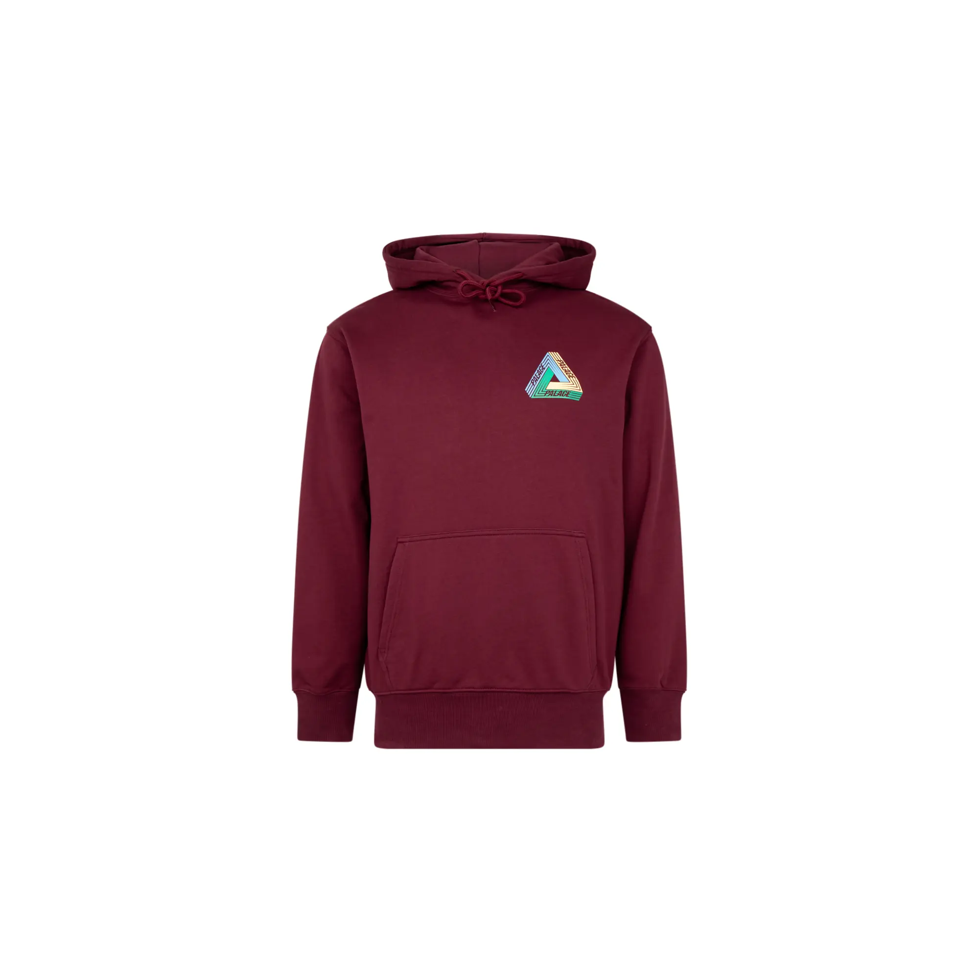 TRI-DART HOODIE "BURGUNDY" P19HD091