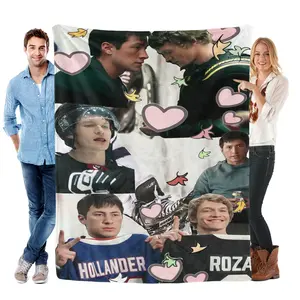 Hollanov Iconic Rivalry Character Print Blanket Ultra-Soft Flannel Throw Collector's Gift for Fans