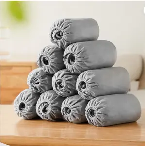 Disposable Shoe Covers 100PCS (50 Pair) Non-Slip Boot Shoes Protector Non-Woven