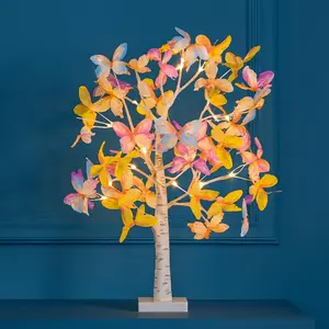 Butterfly Tree Lamp, LED Decorative Light for Bedroom, Living Room, Party, Festival and Gifts, Christmas Decorations