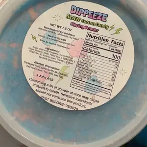 Candeeze's DIPPEEZE Sweet or Sour Candy Dipping Powder (Extreme Flavor) The Viral Sour Candy Dust