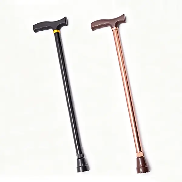 Hiking Stick for the Elderly - Thick, Non-Slip, Telescopic, Adjustable with Ball Bearing to Prevent Falls,durable walking stick,Ergonomic Walking Cane