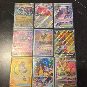 Page 1 collection Pokemon cards 9 card rare Pokemon card
