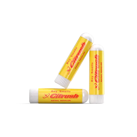Citrush - Nasal Stick - 3-Pack, 3g - Pomelo, Frozen Mint, + Menthol