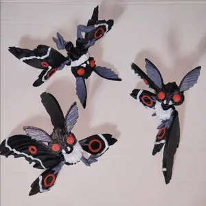 3D Printed Mothman Figurine by Twisty Prints