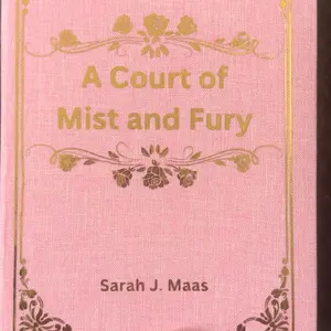 Book Rebind | A Court of Mist and Fury Rebind | Custom Cover