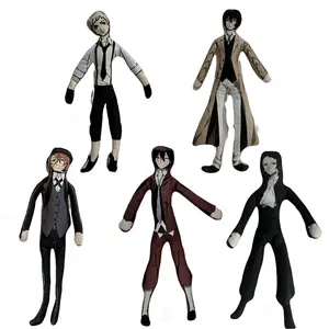 Anime Dazai Osamu Nakajima Atsushi Edogawa Rampo Cosplay Plush Cotton Doll Slender Twistable Shape Room Decoration Festival Gift