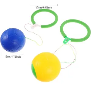 Outdoor Sports Gear Set: Includes Bouncy Ball, Jump Rope Ball & Fitness Exercise Balls