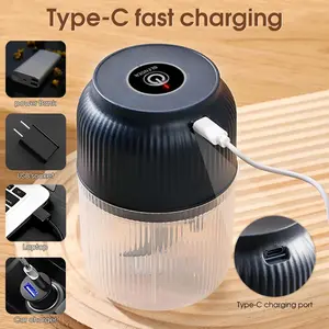 Mini Electric Garlic Chopper | USB-C Rechargeable Food Processor for Garlic, Onion & Veggies