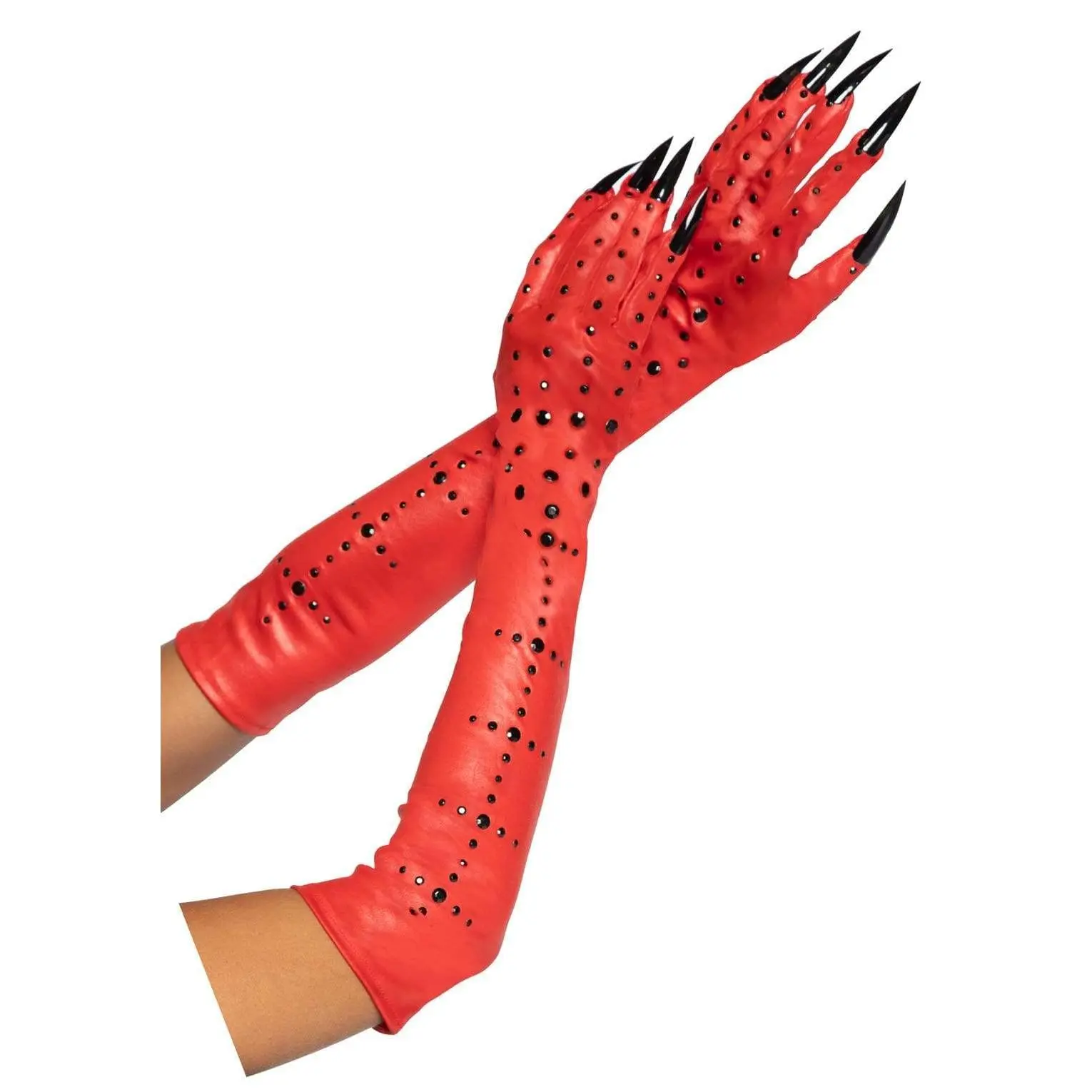 Rhinestone Devil Claw Gloves Rhinestone Devil Claw Gloves