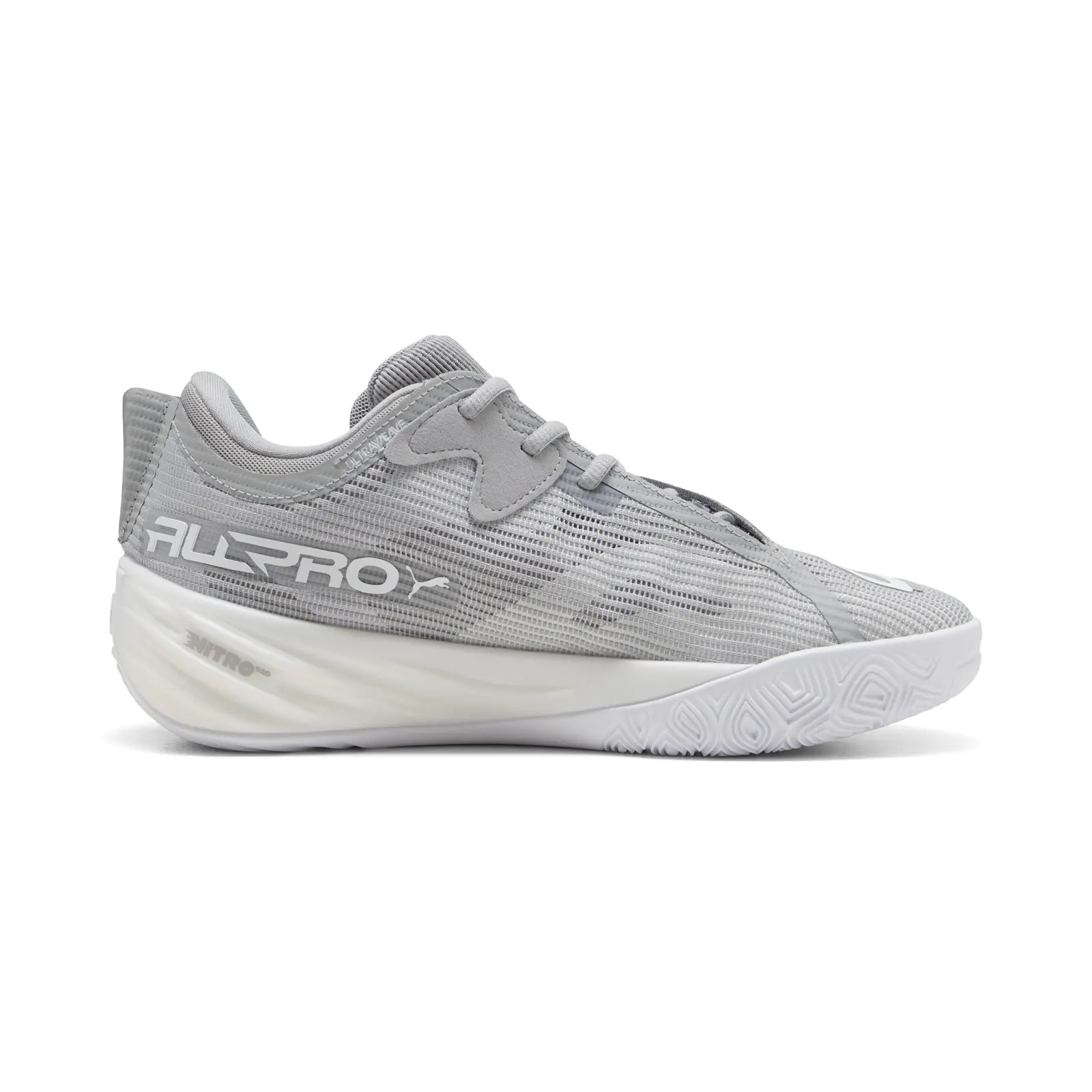 Puma All-Pro Nitro 2 Core 31405601 Mens Gray Athletic Basketball Shoes