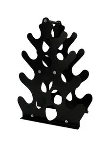 Creative Coral Dumbbell Rack, Multi-Layer Home Gym Storage Shelf, Space-Saving Indoor Fitness Equipment Organizer, Small Dumbbell Holder