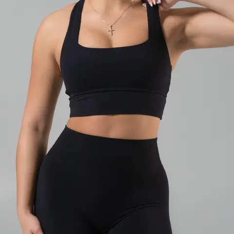 Revolution Sports Bra - Onyx Black