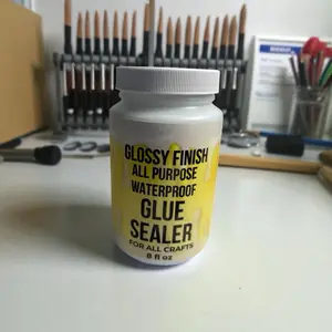 Glossy Finish All Purpose Waterproof Glue Sealer 8 fl oz for All Crafts