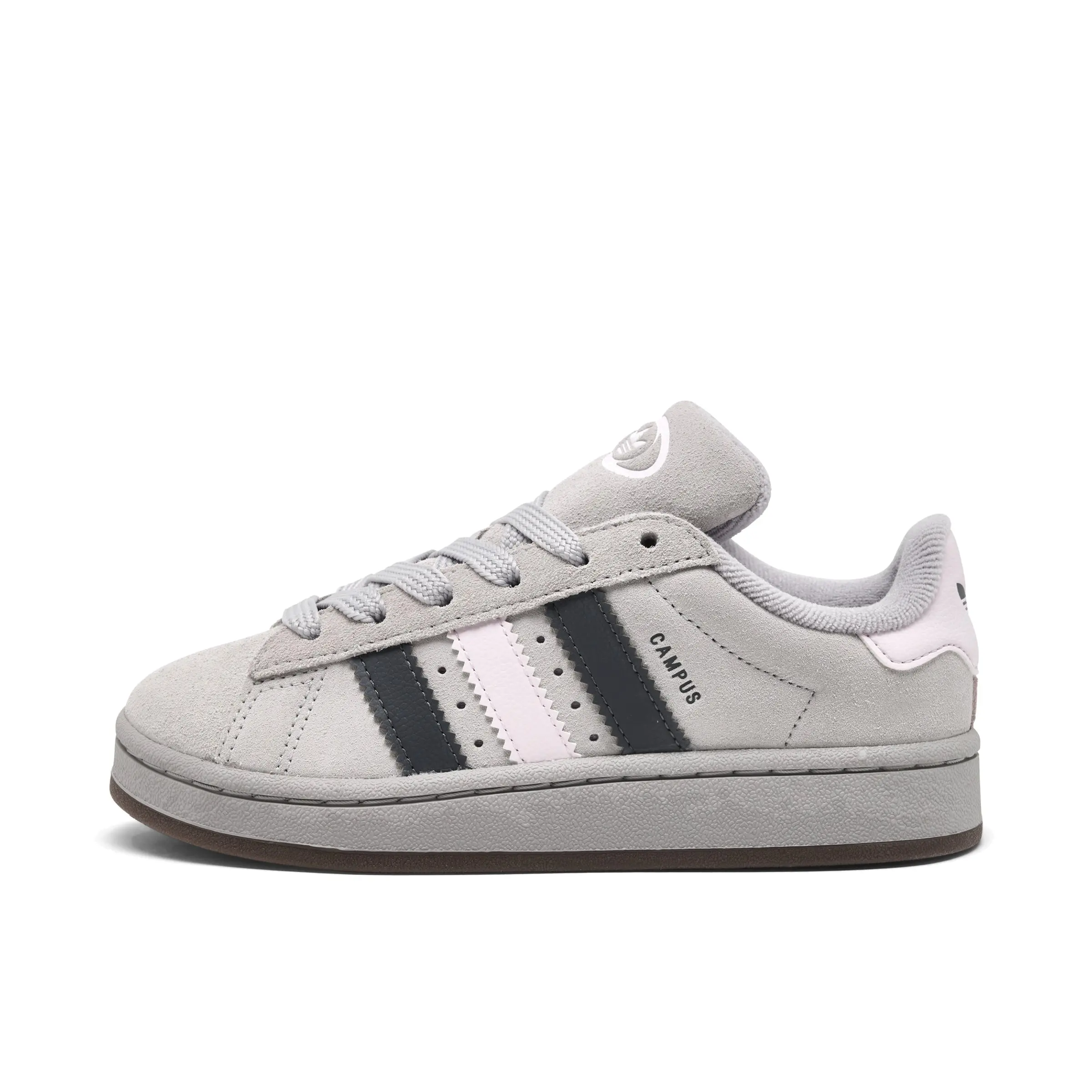 Adidas Kids' Campus Classic Sneakers for Toddlers & Preschoolers, Casual Everyday Style in Pink and Grey