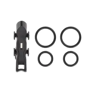 Unique Bargains Fishing Hook Keeper, Magnetic Hook Holder, Fishing Rod Hook Keeper, Quick Installation Hook Holder for Fishing Rod, Black, 1 Set