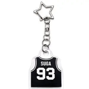 Keychain with Star Charm (6)