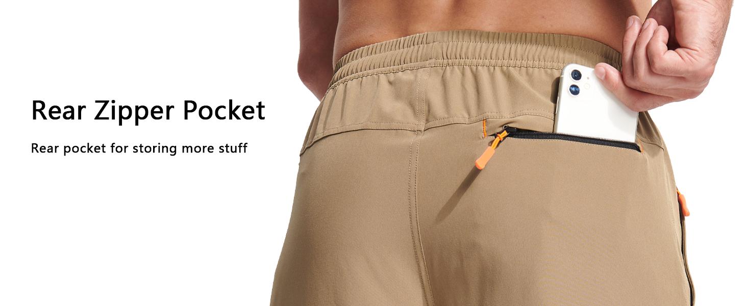 MAGCOMSEN 2 Pack Men's Workout Shorts 9" Quick Dry Shorts with Zipper Pockets for Running Athletic Gym Basketball Outdoorfun FallFreshness