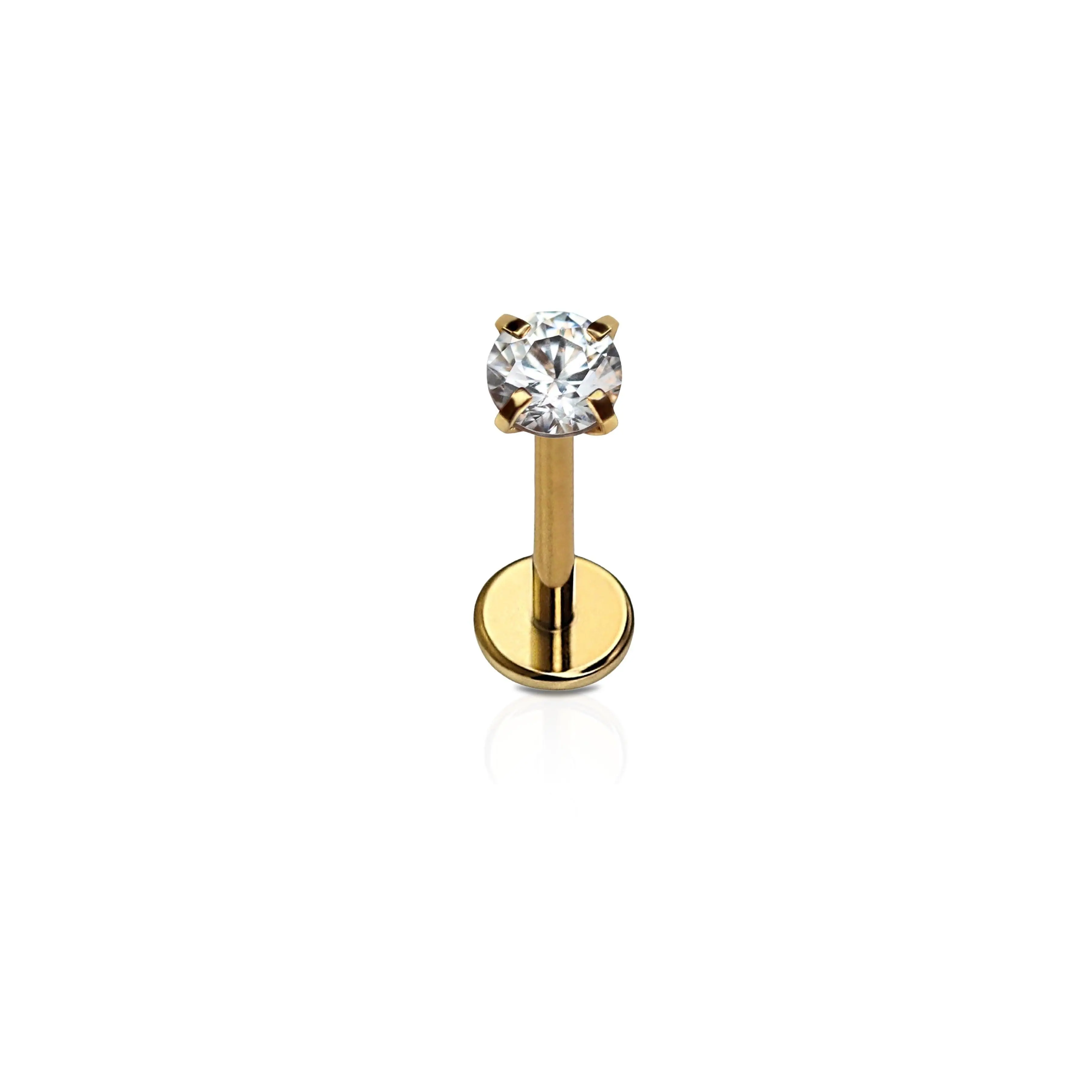 Solitaire Flat Back Stud Solitaire Flat Back Stud