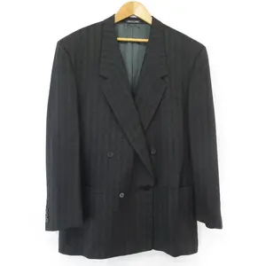 Pre-owned VERSACE Others Small Leather Goods Gianni vintage double breasted tailored jacket