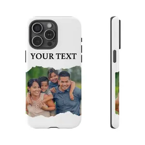 Personalize iPhone Case Custom Photo Tough Case