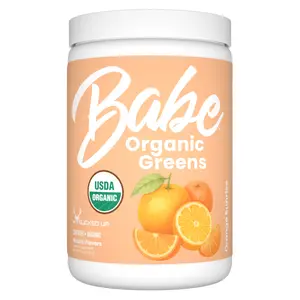 Babe Greens [30 Servings] Dietary Supplement - USDA Certified Organic Greens for Gut Health, Immunity, Antioxidant, Digestion