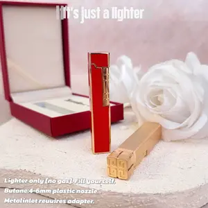 Lipstick Shape lighter | Ladies Lighter-Exquisite | Portable | Elegant - Discreet | Creative & unique Gifts For Girlfriends & Good Friends on New Year's Day, Valentine's Day, Birthdays & Anniversaries-Business Gift
