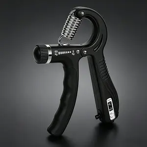 Hand Grip Strengthener with Automatic Counter, 5-60kg Adjustable Resistance Grip Trainer for Men & Women, Forearm Exerciser for Gym, Home, Travel，Family Gift，Gift for Lover
