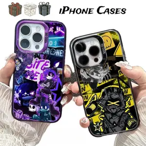 M-Murder D-Drones Game Anime Purple Phone Cases For iPhone 17 Promax Pro Air 16 Plus 15 14 13 12 11 IMD Shockproof Protective Cover Protection