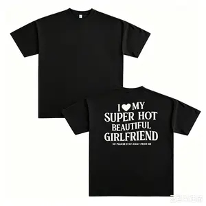 I Love My Girlfriend Funny T-Shirt, Valentine's Day Gift for Boyfriend