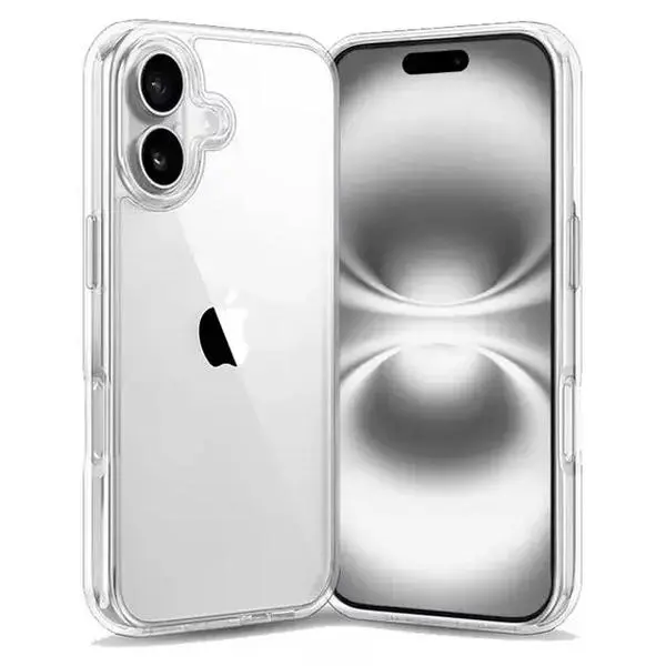 Entronix Case Compatible with iPhone 17 - [Hard Back] Clear Cover