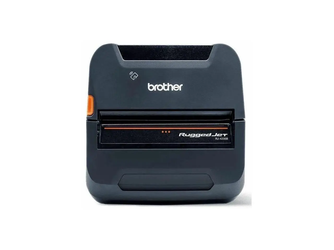 Brother RuggedJet RJ4235B Mobile 4 DT Printer w/USB, BT, MFi, NFC Pairing -  4" Print Width - 5 in/s Mono - 203 dpi - ZPL, CPCL Emulation