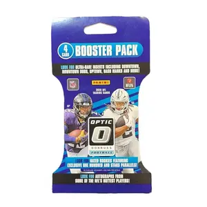 Optic Booster Pack - 4 Card Pack with Ultra-Rare Inserts Including Downtown, Downtown Ducks, Hash Marks & More