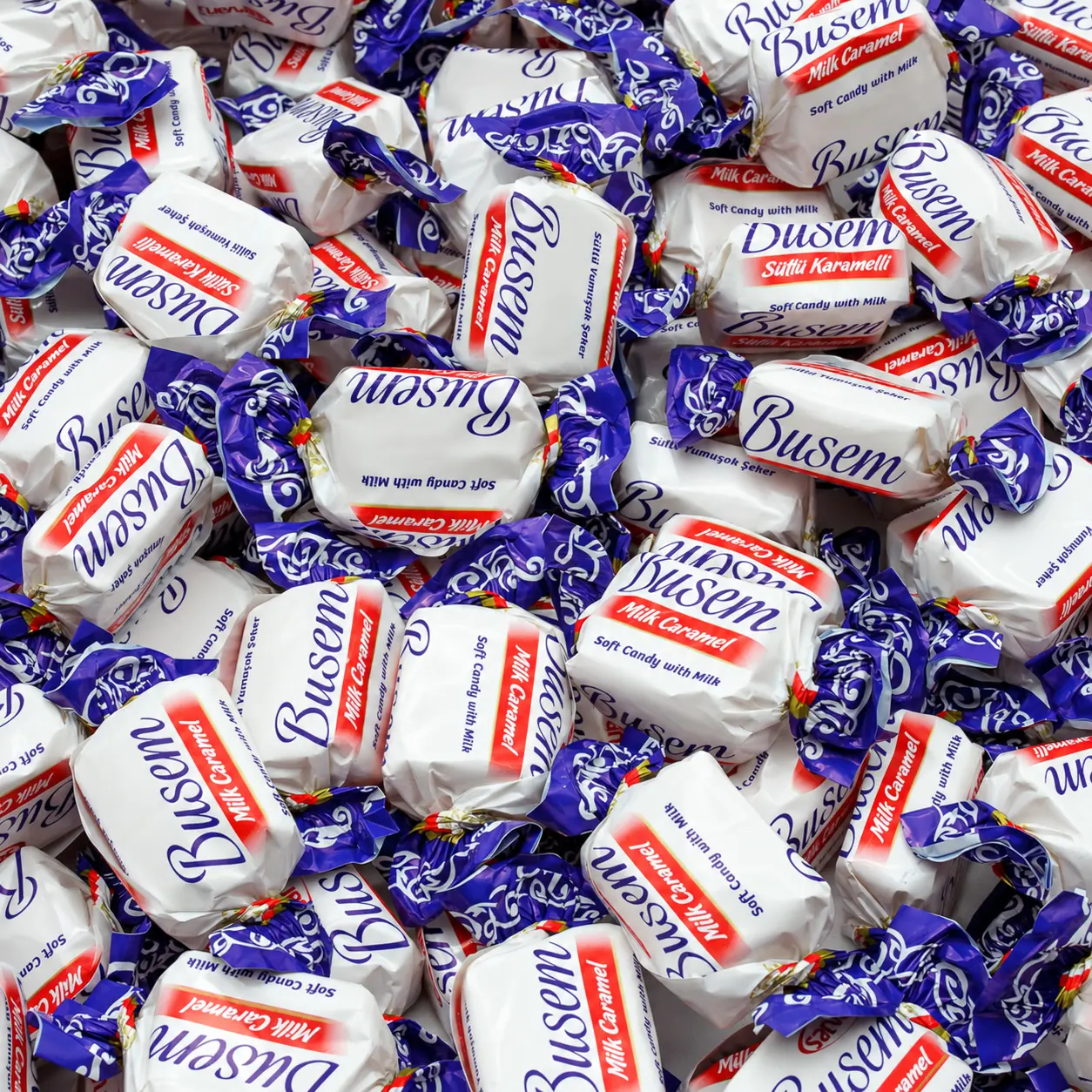 Milk-Flavored Chewy Candy, Individually Wrapped 1 lb Bulk Pack – Creamy Sweet Milk Taste, Soft Chewy Texture, Convenient Candy for Parties, Gatherings, Candy Bowls, Office Snacks and Everyday Treats