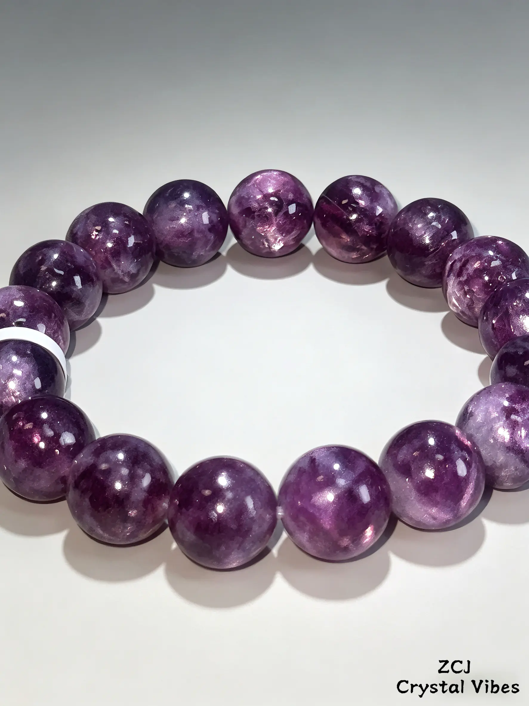 ZCJ Crystal Purple Emerald Bracelet