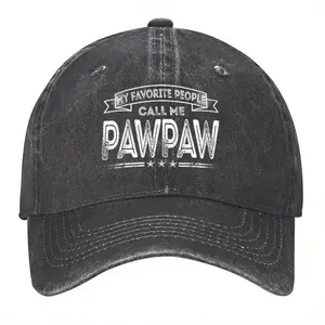 My Favorite People Call Me Pawpaw Funny Dad Grandpa Gifts 1431893 Hats Vintage Washed Baseball Cap