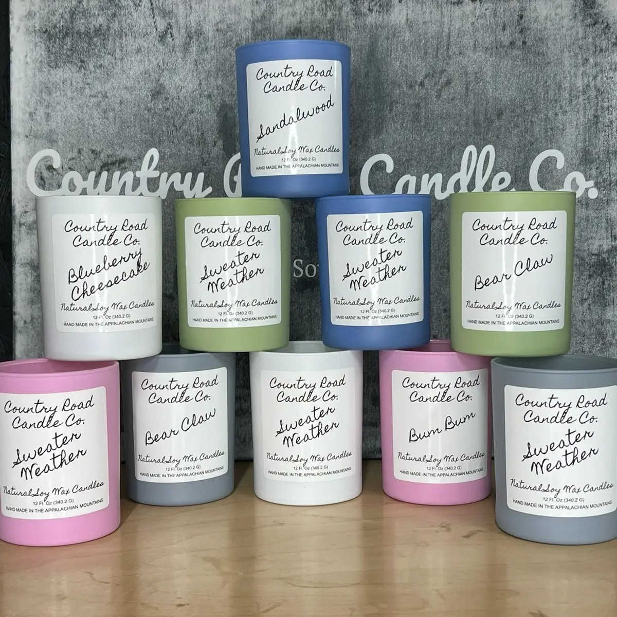 12oz Natural Soy Wax Candles 12oz Natural Soy Wax Candles