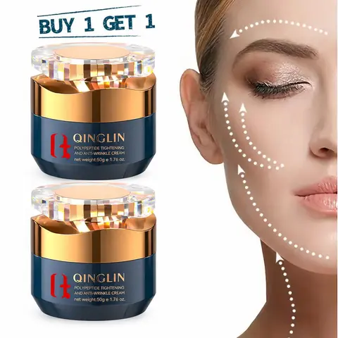 QINGLIN Firming Moisturizer for All Faces | Niacinamide + Vitamin C + Hyaluronic Acid | Lightweight, Fast-Absorbing | Glow Suitable for All Skin Types
