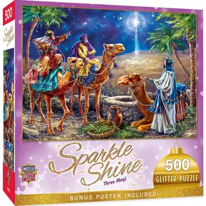 Sparkle & Shine - Three Magi 500 Piece Glitter Puzzle