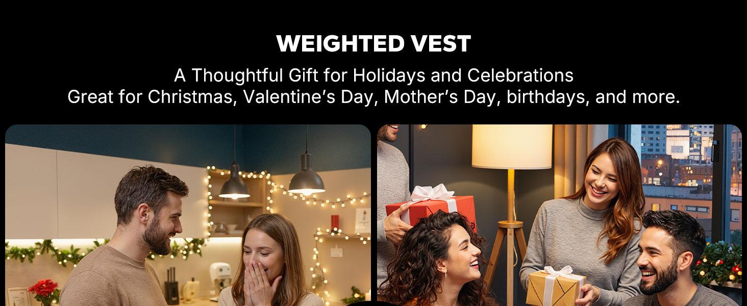 Merach Adjustable Weighted Vest 4–10 lbs with Removable Weight Packs, Lightweight Training Vest with Secure Fit for Walking, Running, Strength Training & Home Workouts