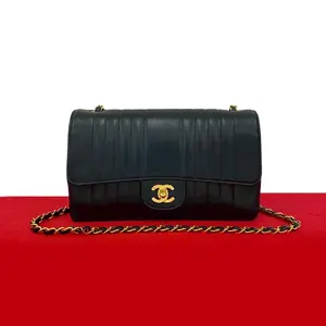 Pre-owned CHANEL Lambskin Shoulder Bags Mademoiselle Shoulder Bag