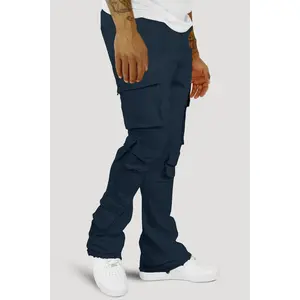 Vortex Cargo Stacked Denim (Navy)