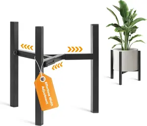 Indoor Adjustable Plant Stand (Pot and Plant not Included)