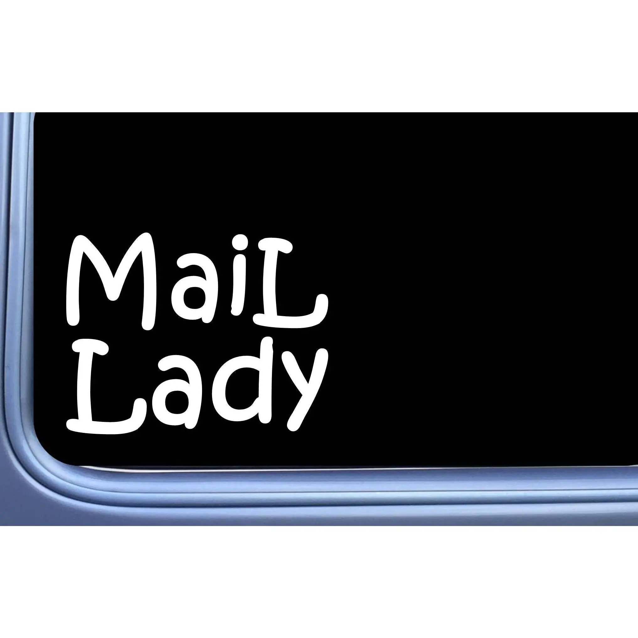 Mail Lady Sticker truck decal OS 170 6" Sticker us rural carrier