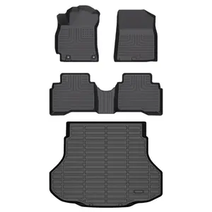 Depituu For Hyundai Elantra 2021-2026 (Only for Hybrid) Floor Mats & Cargo Liners, All Weather Floor Mats,Waterproof Anti-slip Durable Floor Mats Car Accessories Autos Protector Automotive,auto accessories,car essentials,car accessories,trunk or treat car