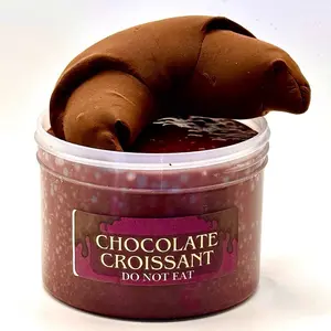 Bubbaboo Chocolate Croissant DIY Clay Butter Slime Do Not Eat - Fun freebies with every order!